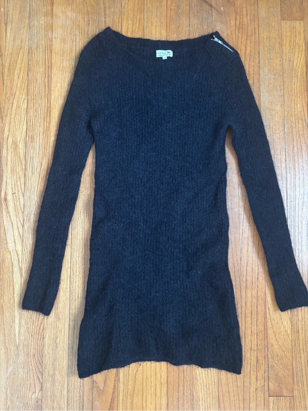 soeur MOHAIR/ALPACA Blend Sweater Dress